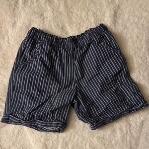 Wonder Nation Blue Striped Kids Shorts
